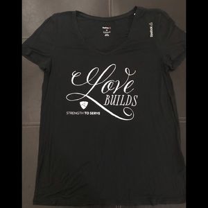 Reebok Love Builds Strength to Serve T-Shirt